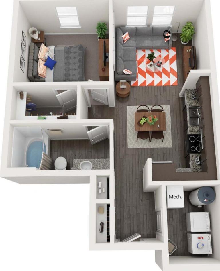 Deluxe One Bedroom Apartment Γκέινσβιλ Εξωτερικό φωτογραφία